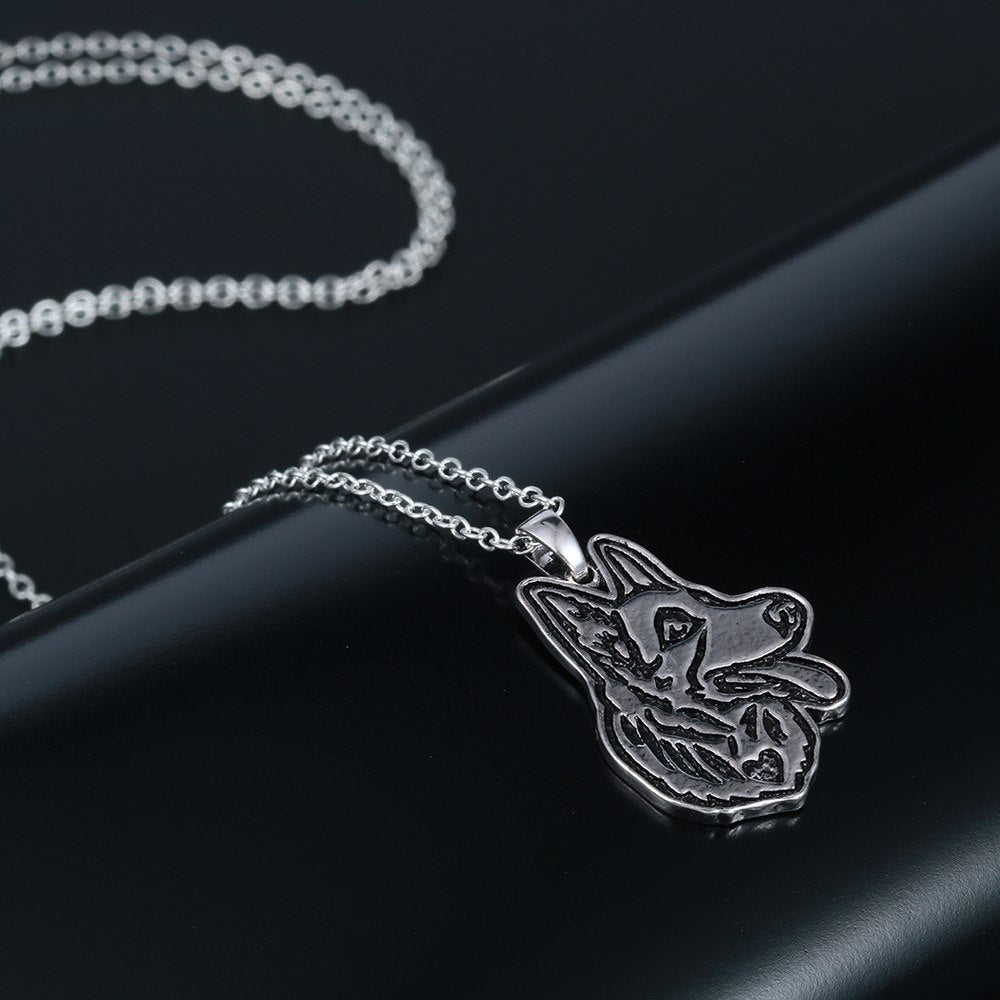 German Shepherd Charm Necklace