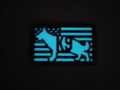 USA K-9 Glow in the Dark Patch