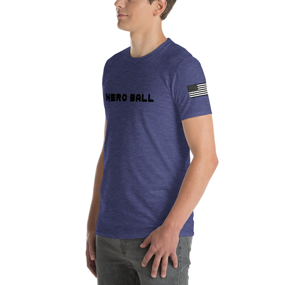 Nero Flag Black With Back Logo Shirt