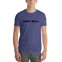 Nero Flag Black With Back Logo Shirt